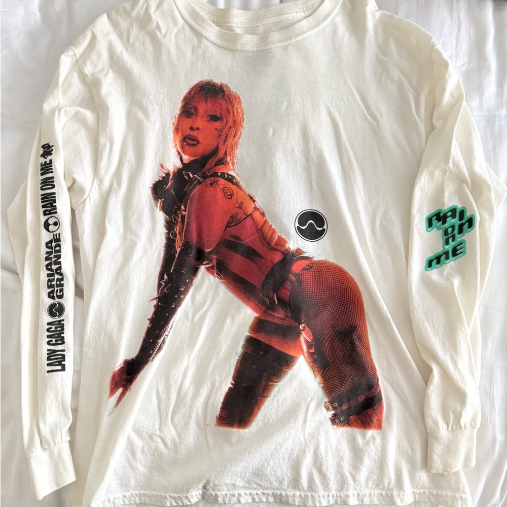 Lady Gaga / Ariana Grande Rain On Me Limited Edition Long Sleeve - Large